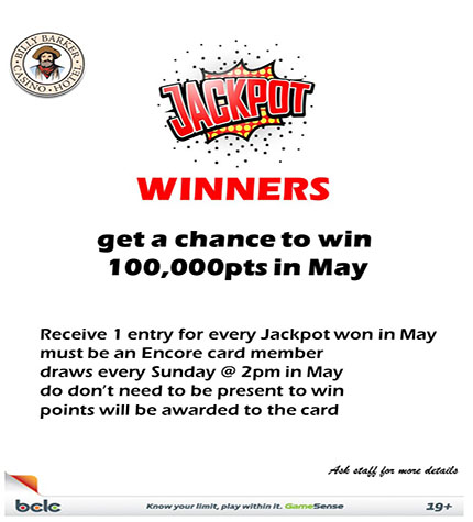 Jackpot Winners