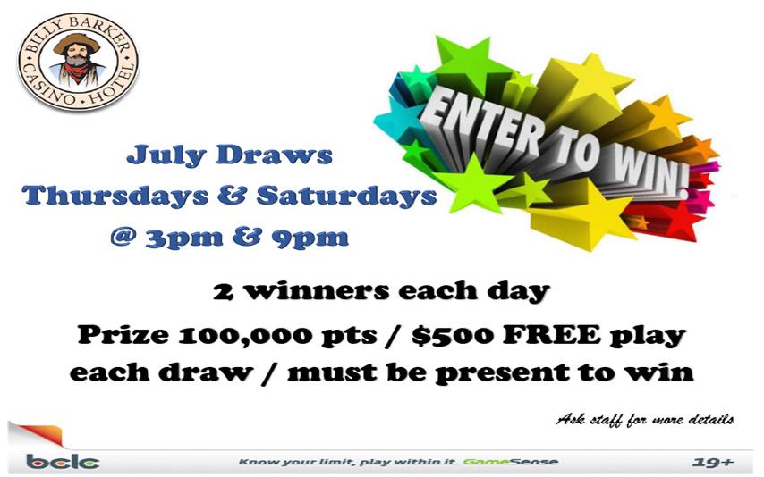 Barrell Draws July