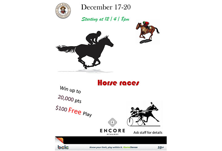 Horse Races Dec 17-20