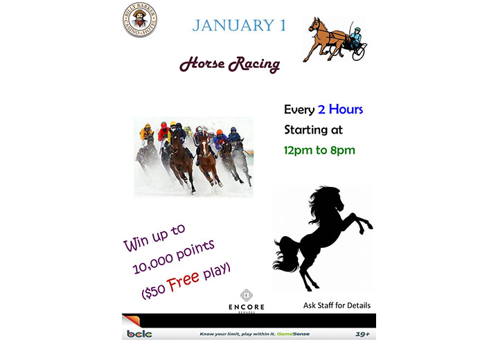Horse Races Jan 1, 2019