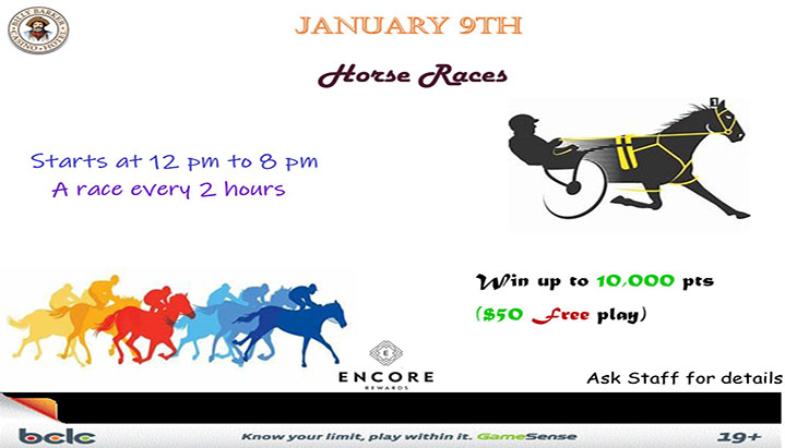 Horse Races Jan 9, 2019