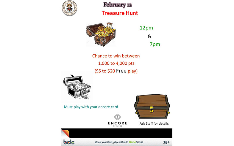Treasure Hunt Feb 12, 2019