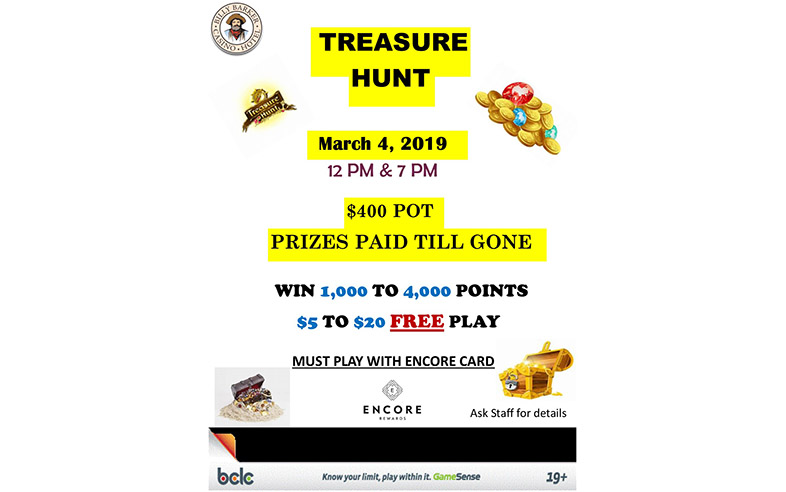 Treasure Hunt Mar 4, 2019