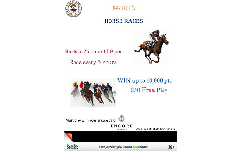 Horse Races Mar 9, 2019