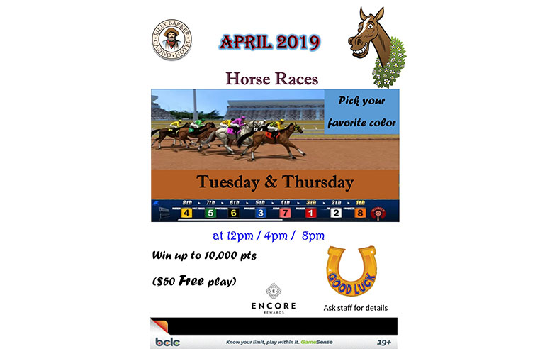 Horse Races April 2019