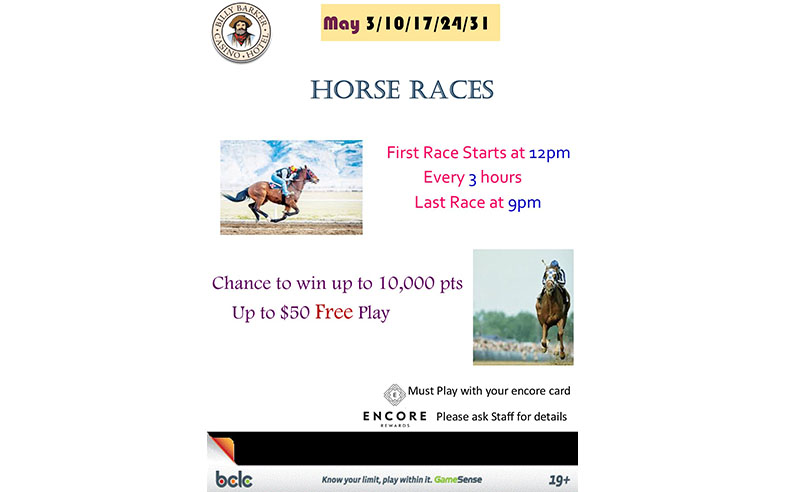 Horse Races May 2019